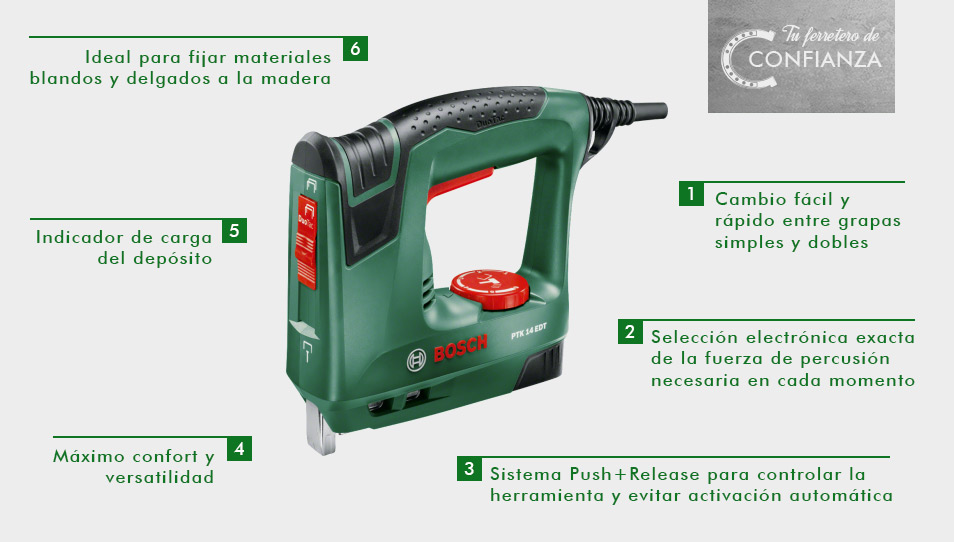 Grapadora eléctrica BOSCH